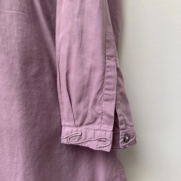 East pure cotton shirt size uk 8 long sleeves quilted - Picture 10 of 11